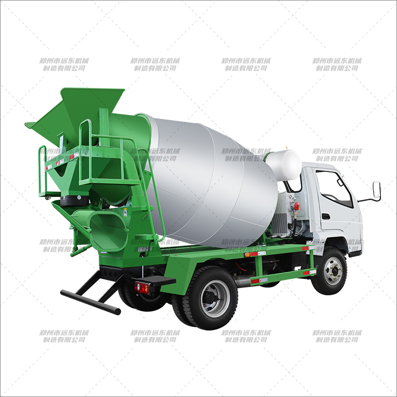 3方轻卡混凝土搅拌罐车(图2) 3方轻卡混凝土搅拌罐车(图2)